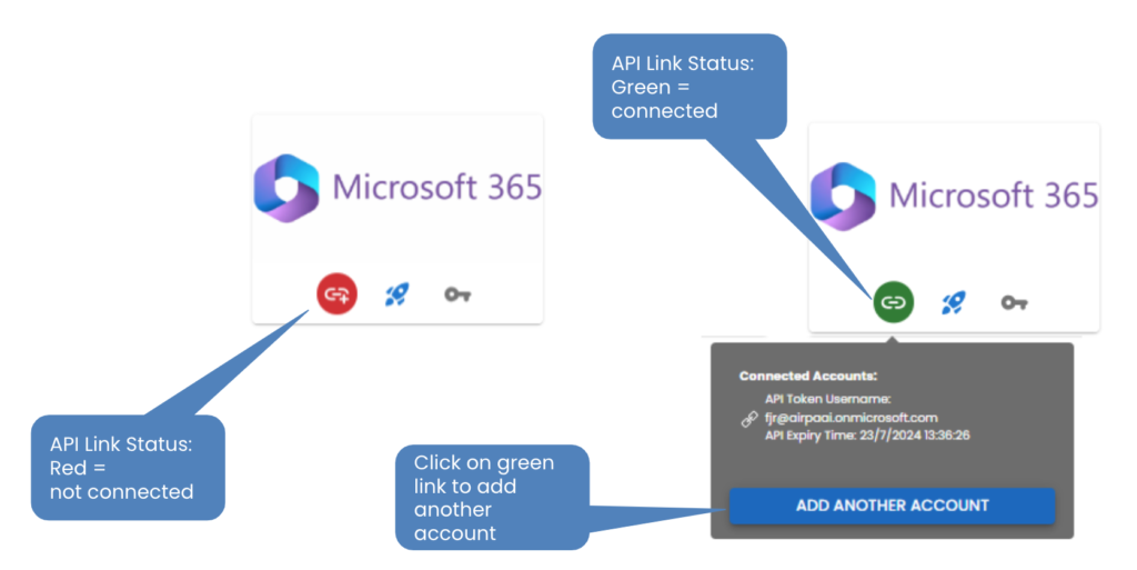 AIRPA Connect Platform Help Guide working - Connecting APIs