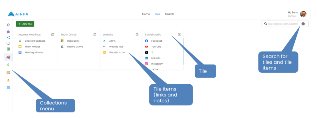 AIRPA Connect Platform Help Guide working - mio